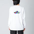 &CHAIの【にゃーライン】リクにゃメ Big Long Sleeve T-Shirt