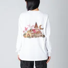 めいめい森のベルガットのRabbilip Big Long Sleeve T-Shirt