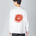 ユニコスタンプ®ストアの長袖の飼い猫 にゃっこら / NYACO-LT-0001 Big Long Sleeve T-Shirt