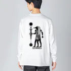 planetNITのアヌビエ Big Long Sleeve T-Shirt