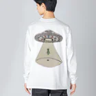 サユリアリティネオ🛸のUFOから宇宙人 Big Long Sleeve T-Shirt