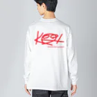 Knock Out Lazinessのbig silhouette at long T Big Long Sleeve T-Shirt