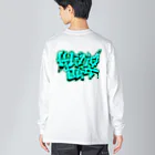 katie worksのL/S HUNG OUT TEE Big Long Sleeve T-Shirt