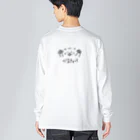 保護猫VELCAT馬車道店のらくがき　べるきゃっと Big Long Sleeve T-Shirt