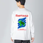 natureのカメちゃん(ワンポイント入り) Big Long Sleeve T-Shirt