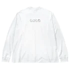 シマエナガが好きな人。のシマエナガ。BOXロゴ Big Long Sleeve T-Shirt