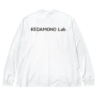 KEDAMONO Lab.のまえがみちゃんBIGロンティー ビッグシルエットロングスリーブTシャツ