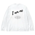 Riku_ShinmuraのI am me ビッグシルエットロングスリーブTシャツ