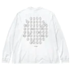 planetNITの空気栓52個 Big Long Sleeve T-Shirt