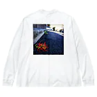 後　Nochiのヒガンバナ Big Long Sleeve T-Shirt