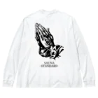 SAUNA BASEのSAUNA STANDARD【HAND（整）】 Big Long Sleeve T-Shirt