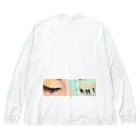 Ｍ✧Ｌｏｖｅｌｏ（エム・ラヴロ）の赤いくちびる💋（横） Big Long Sleeve T-Shirt