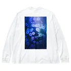 ゆめみがち部、部室の藍色の夜に遊べ Big Long Sleeve T-Shirt