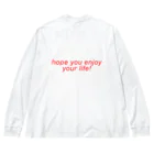 bloomingのこれからの人生も楽しまなきゃね！ Big Long Sleeve T-Shirt