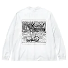 sgoisuzie_utのhow do you like fixie?ロンT Big Long Sleeve T-Shirt