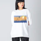 喫茶トラウベのくりぼーやの夢 Big Long Sleeve T-Shirt