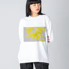 akane_art（茜音工房）の癒しの風景（オミナエシ） Big Long Sleeve T-Shirt