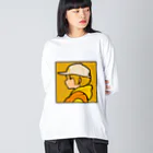 美好よしみのGinkgo Big Long Sleeve T-Shirt