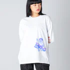 カニホイップのYAH-G ビッグシルエットロングスリーブTシャツ