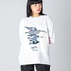 北村ハルコのシギチ Big Long Sleeve T-Shirt