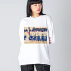 kuikoの咲いた・さいた Big Long Sleeve T-Shirt