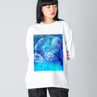 清凛涼水の夏。私の目に映るもの。「儚」 Big Long Sleeve T-Shirt