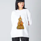 cosakuのどんどこどぐう２ Big Long Sleeve T-Shirt