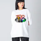 山田のゾンビのZOOシャツ Big Long Sleeve T-Shirt