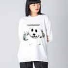 毛並みんの実写毛並みん・衣類 Big Long Sleeve T-Shirt