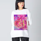 オミナエシのきみのバーコードは読めない Big Long Sleeve T-Shirt