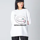 街のいろどりのおバカリキン★ブリザード＋12モルフ図鑑(両面プリント) Big Long Sleeve T-Shirt