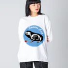 ごまーみんのスケルトンモルモット Big Long Sleeve T-Shirt