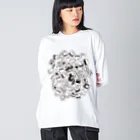 123izmの眠り読書 Big Long Sleeve T-Shirt