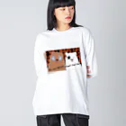 シロクマ商店のKISSクマ Big Long Sleeve T-Shirt