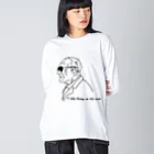 シロクマ商店のカッコイイおじいさん Big Long Sleeve T-Shirt