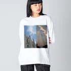 en dedans　～心に秘めて～の空雲 Big Long Sleeve T-Shirt