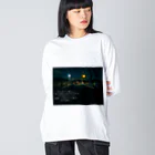 노란색の宵 Big Long Sleeve T-Shirt