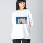 Neko baccaの猫とバスケットゴール② Big Long Sleeve T-Shirt