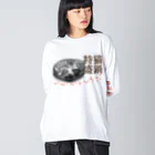 .JUICY-SHOP. | JOYFULの猫鍋特盛 | JOYFUL x JOYFUL DESIGNS 001 ビッグシルエットロングスリーブTシャツ