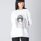 「ごめん々ね 」と言っの色のない砂漠 Big Long Sleeve T-Shirt