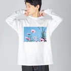 ここれあの秋晴れの空を飛ぶカイト Big Long Sleeve T-Shirt