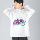 よとのかっこいいケッタマシーンモチムシ Big Long Sleeve T-Shirt