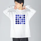 SU-KUのこっそり・杜若色 Big Long Sleeve T-Shirt