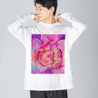 オミナエシのきみのバーコードは読めない Big Long Sleeve T-Shirt