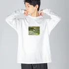 preferitoのサギ Big Long Sleeve T-Shirt