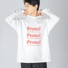 プロトテアトルのProto! ビッグシルエットロングスリーブTシャツ