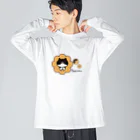 にゃぎまるのお店のぴゃぎまるドーナツ Big Long Sleeve T-Shirt