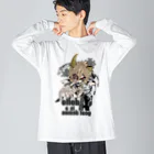 異夜のアトリエの片角山羊の悪魔 Big Long Sleeve T-Shirt