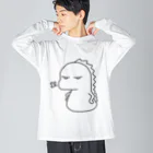 warisu.netのきょーりゅー ビッグシルエットロングスリーブTシャツ