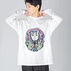 Heart PeaのMugiwaraboushi ビッグシルエットロングスリーブTシャツ